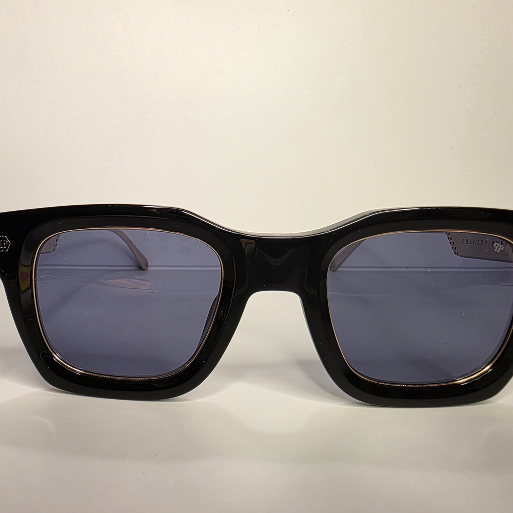 SOLD Philipp Plein Black Sunglasses with Case - Picture 2 of 7